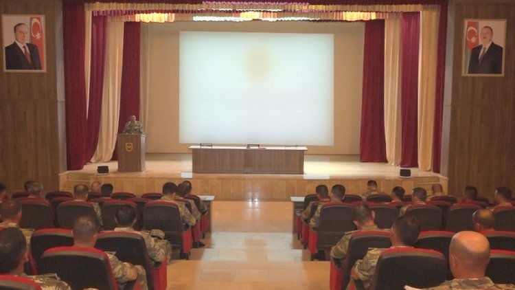   Naxçıvan Qarnizonu Qoşunlarında toplantı keçirildi - Video   