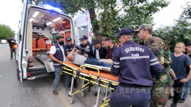    Xaçmaz sakini özünü ağacdan ataraq intihara cəhd etdi - Foto   