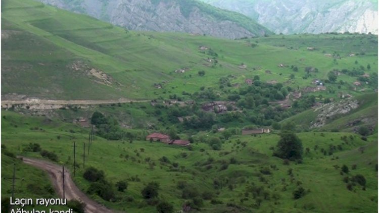    Laçının Ağbulaq kəndindən VİDEOGÖRÜNTÜLƏR   