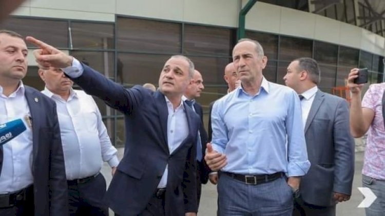    Köçəryan Zəngəzura gəldi və kədərlə Azərbaycan bayrağına baxdı   
