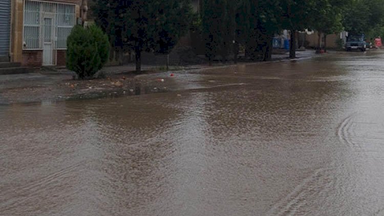    Gəncədə sel olub – Foto   