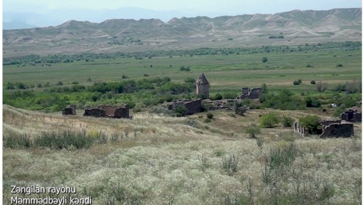    Zəngilanın Məmmədbəyli kəndindən   VİDEOGÖRÜNTÜ