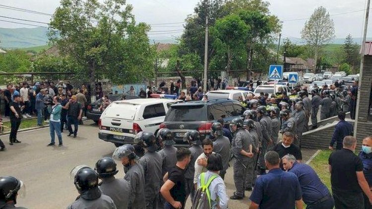    Gürcüstanın azərbaycanlıların yığcam yaşadıqları Kvemo Kartli bölgəsində dörd nəfər saxlanılıb.   