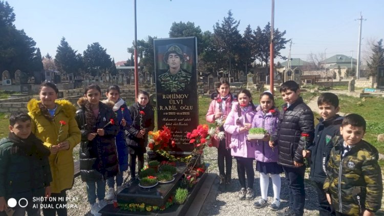    Şəhid ailəsinə qarşı qəbirüstü abidə fırıldaqçılığı - Foto   