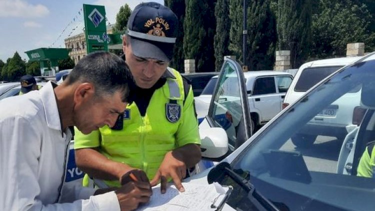    Yol Polisi Samuxda reyd keçirdi: Cəzalananlar var - Foto   