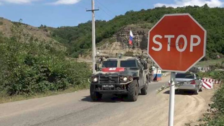    Ruslar Suqovuşan-Kəlbəcər yolu ilə ermənilərə yük daşıdı - Fotolar   
