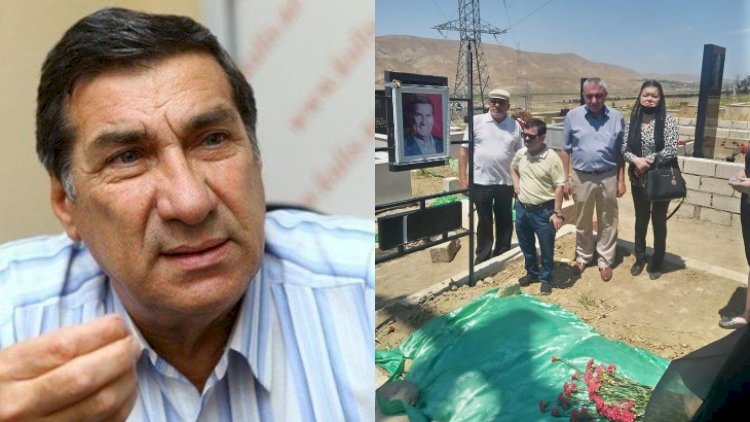    Həmkarı Arif Quliyevin qəbirüstü abidəsinin götürülməməsindən danışdı   