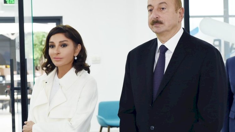    İlham Əliyev və Mehriban Əliyeva Bakıda açılışda   