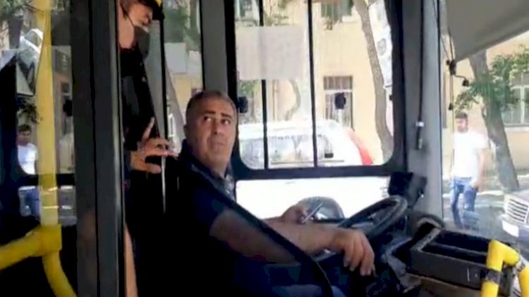    Bakıda polis maska taxmayanları cərimələdi   - Video