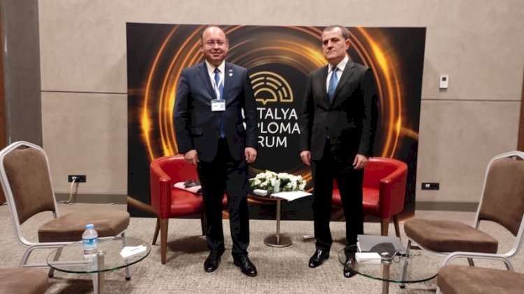    Ceyhun Bayramov rumıniyalı həmkarı ilə müzakirələr apardı   