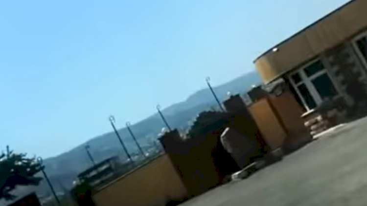    Xankəndinin girişindən son görüntü yayıldı - Video   