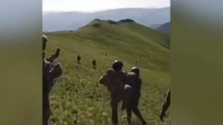    Sərhəddə əsgərlərimiz erməniləri döyüb qovdu   - Yeni video