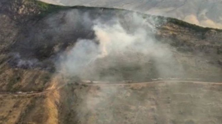    Cəbrayılda yanğın: Əraziyə helikopter cəlb edildi - Video   