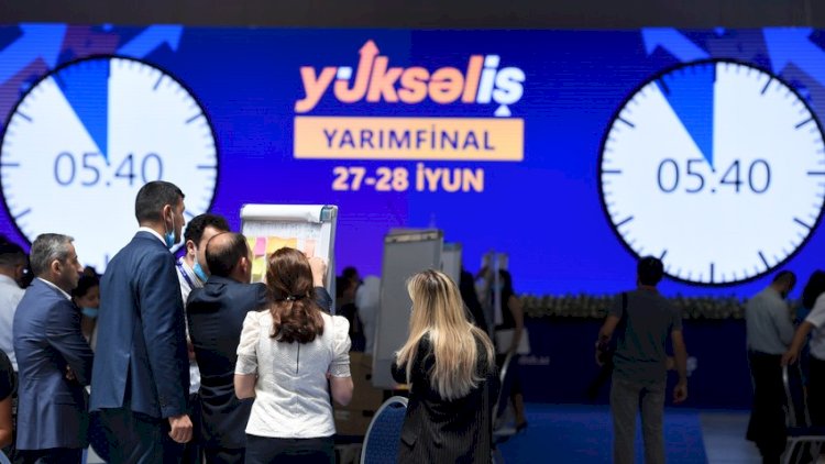    “Yüksəliş” müsabiqəsinin yarımfinal mərhələsi yekunlaşdı - Fotolar   