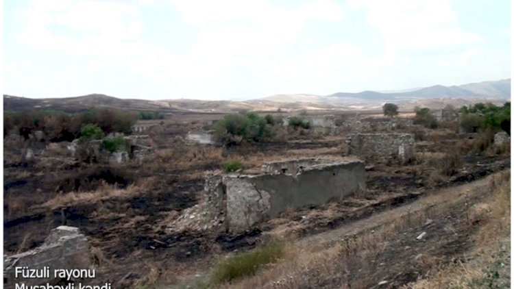    Füzulinin Musabəyli kəndinin videogörüntüləri   