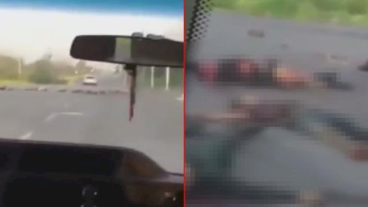    Cəsədlər yolları bağladı, görənlər dəhşətə gəldi   