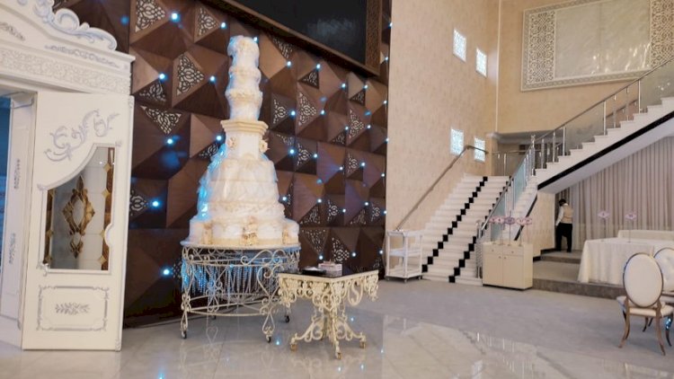    Bakıda 16 aydan sonra ilk icazəli toydan   - VİDEOREPORTAJ