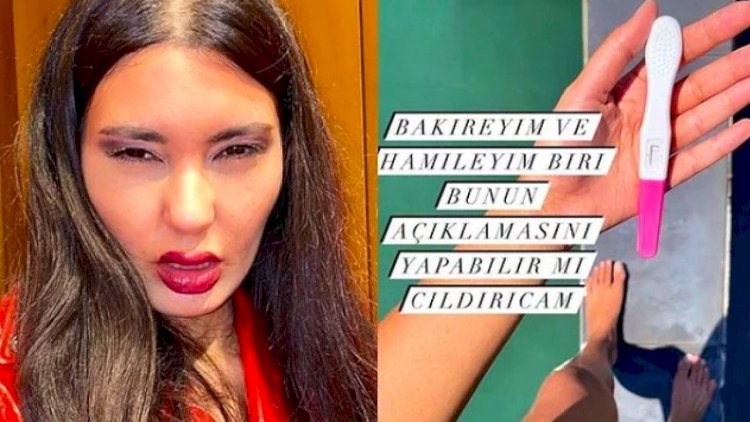    Türkiyəli məşhur: “Bakirə və hamiləyəm“   - Foto