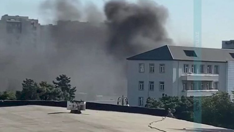    Bakıda xəstəxanadakı yanğın söndürüldü -   Yenilənib + Video