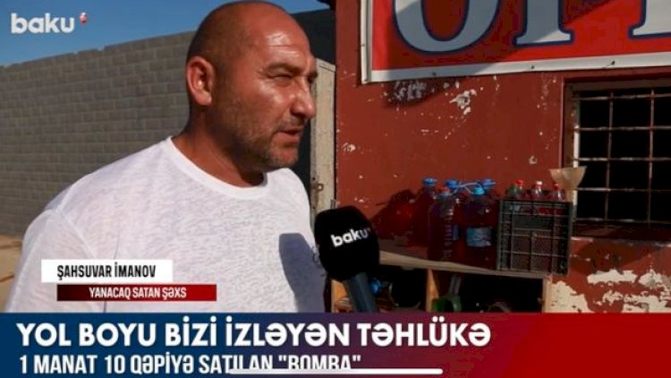    Nardaran yolunda satılan “bomba” - Video   