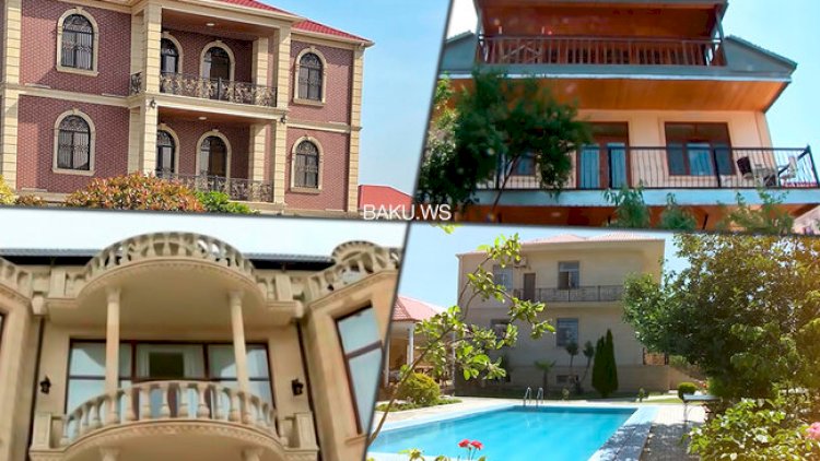    Məşhurların dəbdəbəli bağ evləri -   FOTOLAR