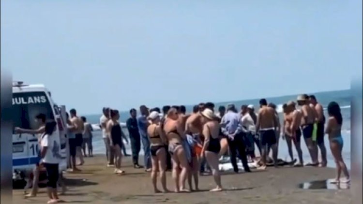    Bakıda üç nəfər dənizdə batdı - Video   