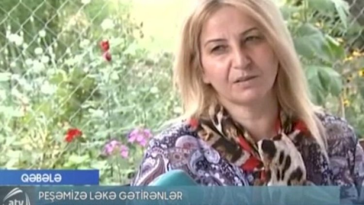    Şəhid ailələrindən çəkiliş üçün pul istəyən qadın danışdı - Video   