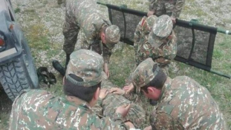    Erməni xüsusi təyinatlıları qəzaya düşdü   - Ölən və yaralananlar var