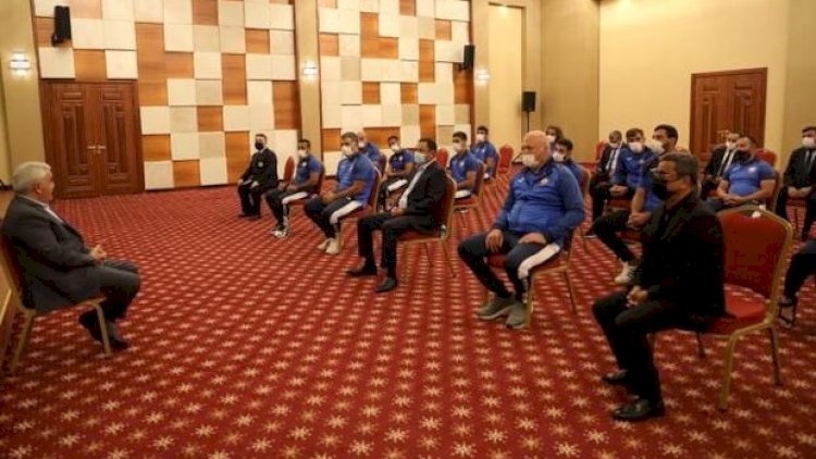    Rövnəq Abdullayev Tokio Olimpiadasına yollanacaq cüdoçularla görüşdü   