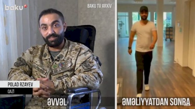    Ayaqlarını itirən qazi artıq qaça bilir: Hərkəsi duyğulandıran görüntülər - Video   