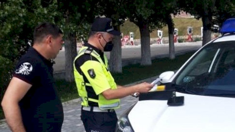    Daşkəsən polisi karantin rejimi ilə bağlı reyd keçirdi - Foto   