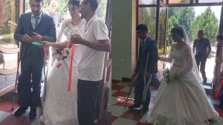    Vətən müharibəsi qazisinin toyu oldu   - Fotolar