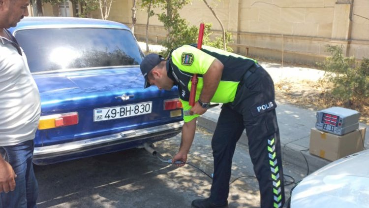    Yol polisi 23 sürücünü cərimələdi   