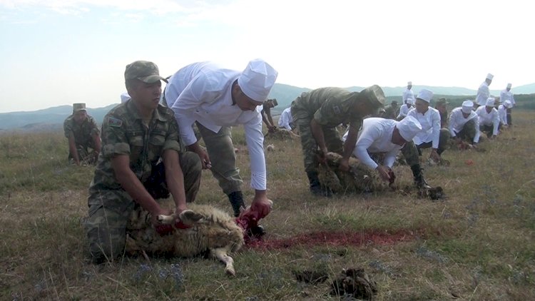    Şuşada qurbanlar kəsildi   