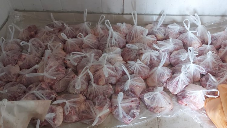    Abşeronda 2 mindən çox insana Qurban payı verildi - Fotolar   
