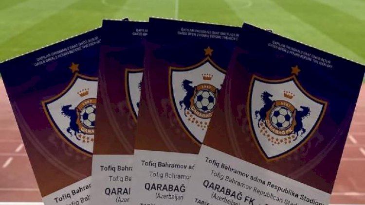    “Qarabağ”ın oyununa 8 min bilet satılıb   