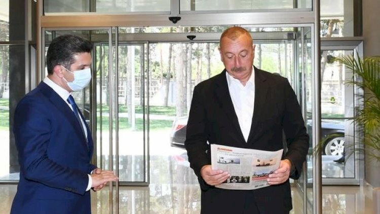    İlham Əliyev Naftalan Mərkəzi Sanatoriyasının açılışında iştirak etdi - Fotolar   