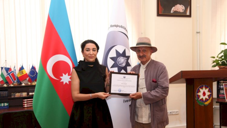    Ombudsman Reza Degatini mükafatlandırıb    