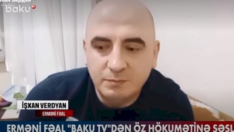    Erməni fəal “Baku TV”dən öz hökümətinə səsləndi – VİDEO   