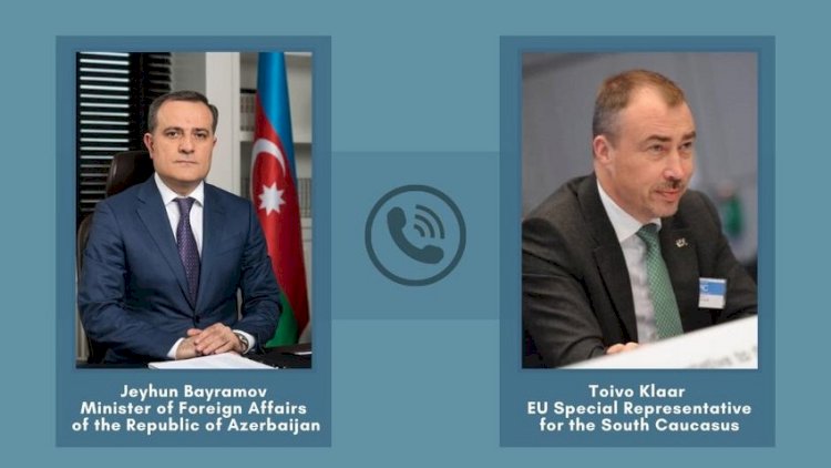    Nazir Avropa İttifaqı rəsmisi ilə sərhəddəki gərginliyi müzakirə etdi   