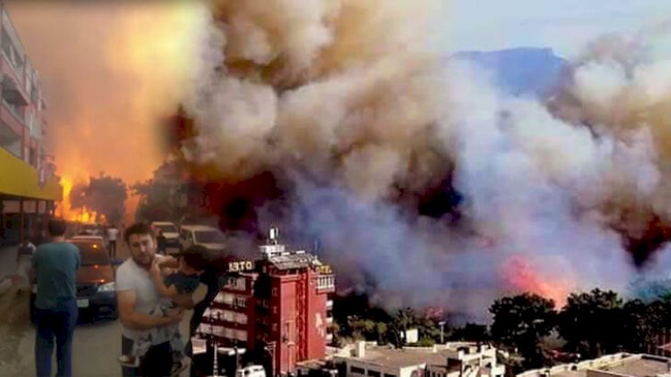    Türkiyə alovun cəngində: 20 bölgədə yanğını söndürmək mümkün olmayıb   