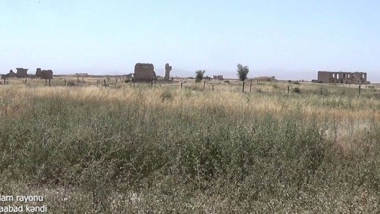    Ağdamın Şuraabad kəndinin   VİDEOGÖRÜNTÜSÜ