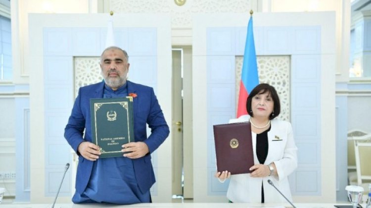    Azərbaycan və Pakistan parlamentləri arasında Anlaşma Memorandumu imzalandı   