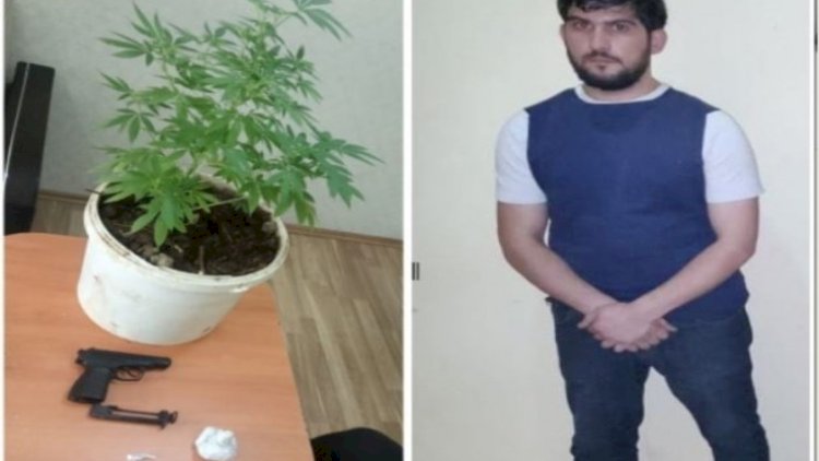    Şabran sakininin üzərindən heroin, evindən silah tapıldı   