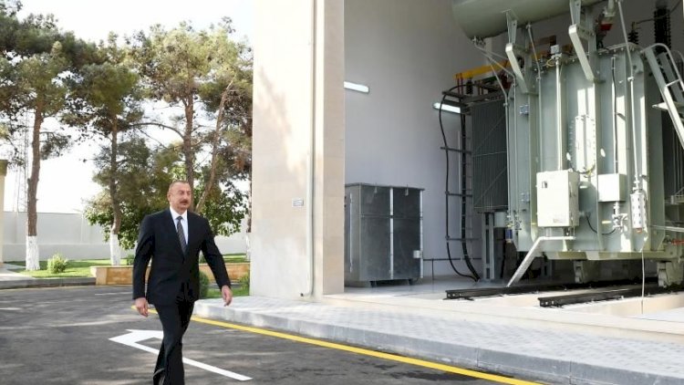    Prezident “Suraxanı” yarımstansiyasının açılışında - FOTOLAR   