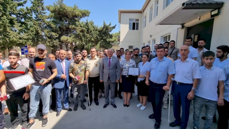    Onlara “Füzulinin azad olunmasına görə” medalı təqdim olundu   - Fotolar