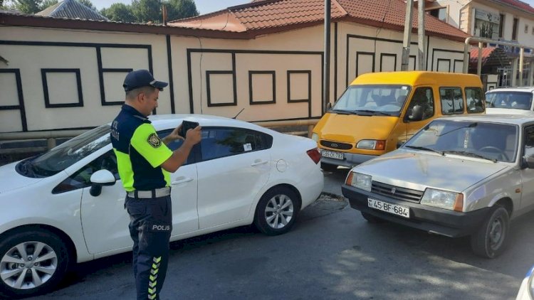    İsmayıllıda qaydaları pozan sürücülər cərimələndi - Foto   