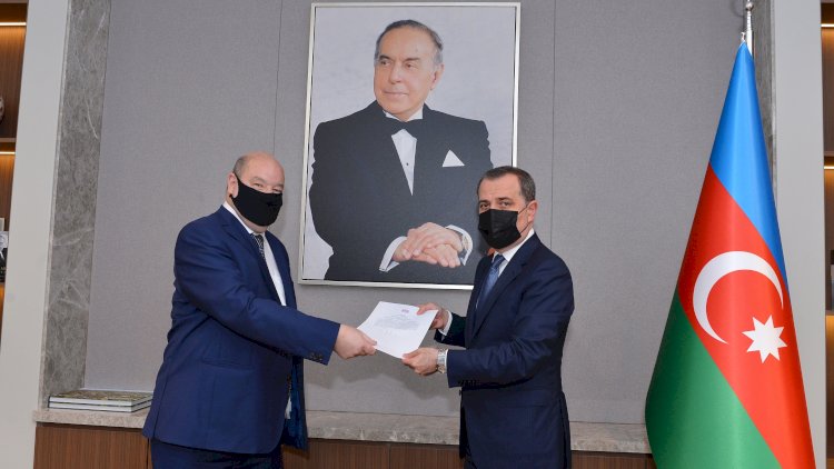    Ceyhun Bayramov Belçikanın yeni səfirini qəbul etdi - Fotolar   