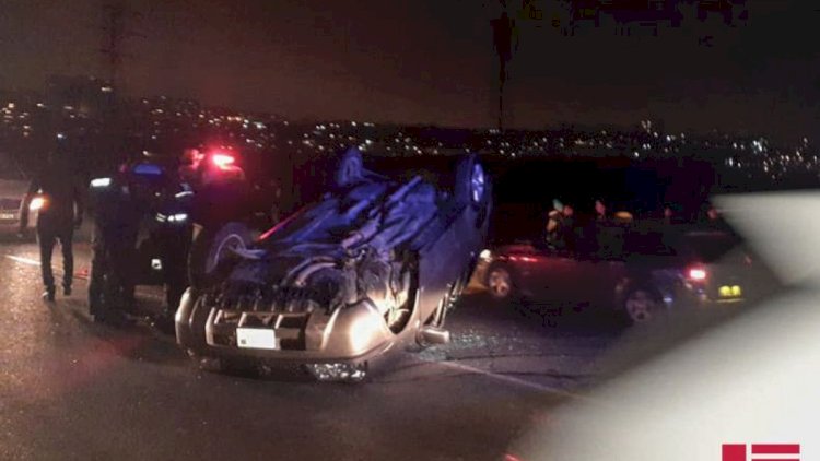    Gədəbəydə avtomobil aşdı,   8 nəfər xəsarət aldı