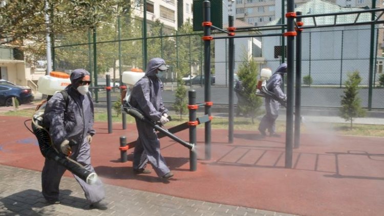    Nərimanov rayonunda dezinfeksiya işləri gücləndirilir   